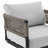 Scotia 3 Piece Aluminum Swivel Seating Set