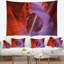 Tapisserie paysage rouge et orange-28504102