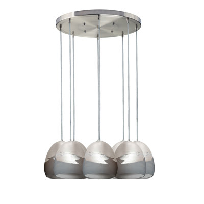 Lustre en dôme à 8 lumières Ombre
