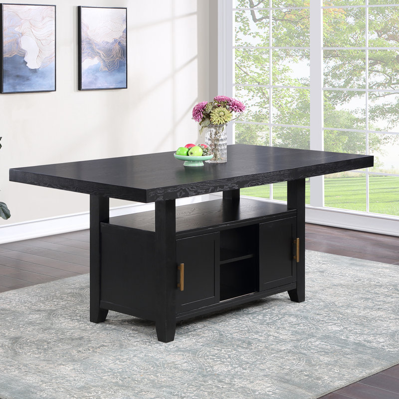 Donny Lequitta Counter Height Extendable Dining Table