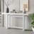 59.1" Painted Entryway Table With Pine Veneer,Unique Triple Rectangle Design Console Table With Thick Pine Wood Legs,Extra Long Sofa Table Versatile For Hallway, Living Room,Kitchen-12314987-12314770