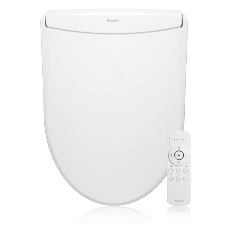 Siège de toilette de luxe Swash Thinline T44 avec télécommande, blanc, Elongated