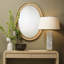 Preston Mother of Pearl Table Lamp with Linen Shade