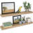 Sydney 36" W x 6" D Floating Shelves Set with Invisible Wall Mount Brackets-97960583