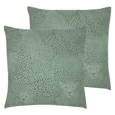 Geometric Square Cushion