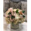 Peony and Hydrangea French Label Pot