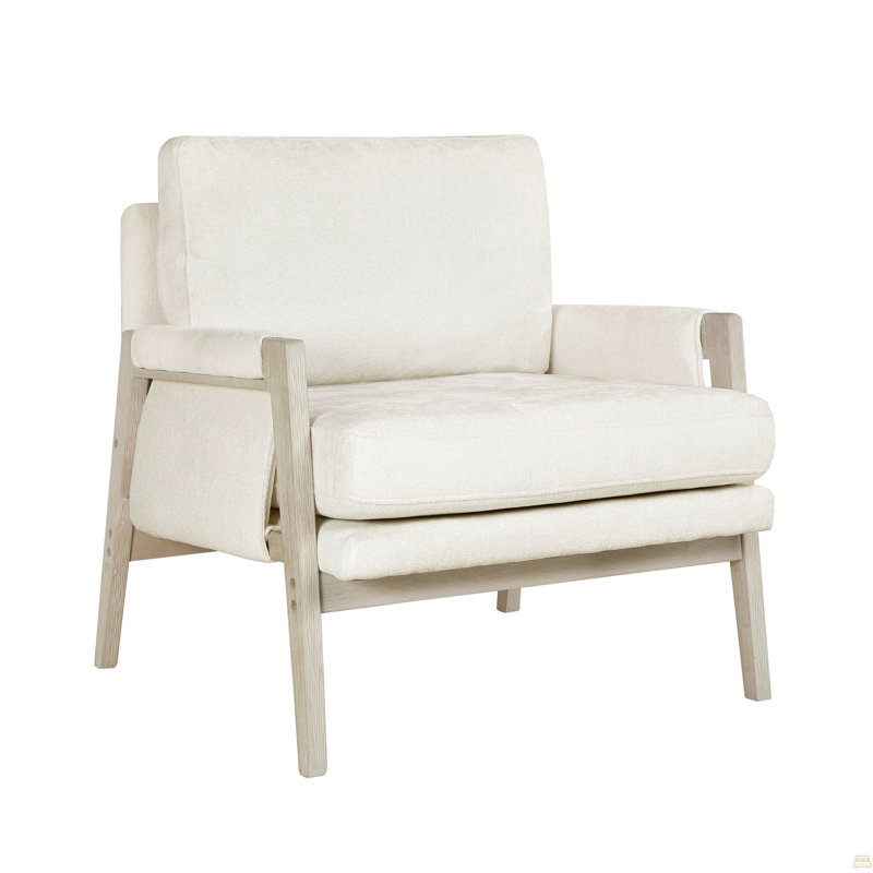 Modern Home Accent Chair, Beige
