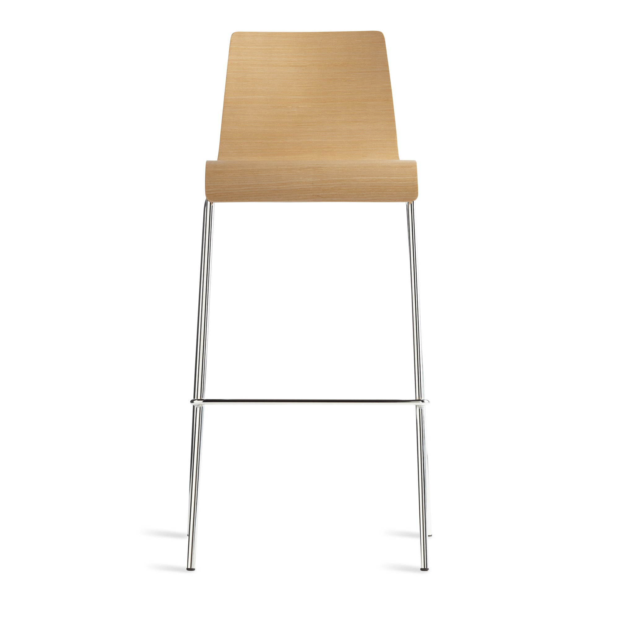 Stool, Bar Stool (30.4" Seat Height), Technical White Oak