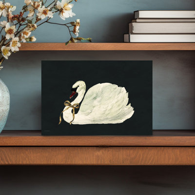 White Grace by Lettered & Lined - Wrapped Canvas Print