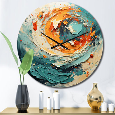 Metal Wall Clock