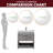 Koval Modern Circle Wall Mounted Mirror for Deco, Bathroom, Vanity, Hallway-272919390-272919376