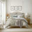 Ensemble de housse de couette en lin beige / ivoire French Countryside-60500116