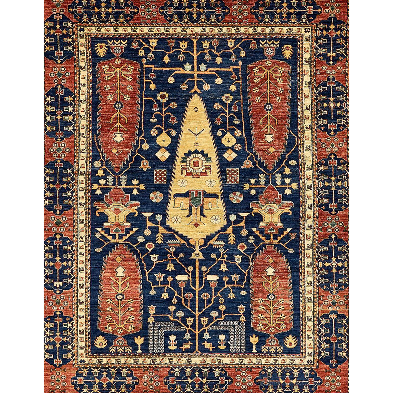 Tapis abstrait et moderne 524, Rectangle 5 pi x 7 pi