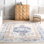 Caramont Florid Dreams Performance Blue Rug