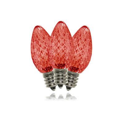Équivalent 25 watts, led c7, ampoule à intensité réglable, base e12/candélabre