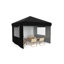 Feet Instant Pop-Up Canopy Tent, 3 Detachable Sidewalls Rectangular-112864332-112864335