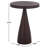 Rodolfo Aluminum Pedestal End Table-484855009