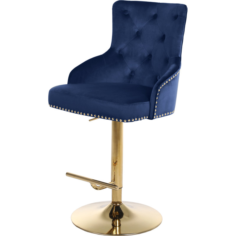 Tabouret Bocana, Marine, Or