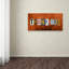 « remerciements », impression sur toile tendue-999131412