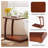 Daniah 24.8 Height Solid Wood Side Table End Table