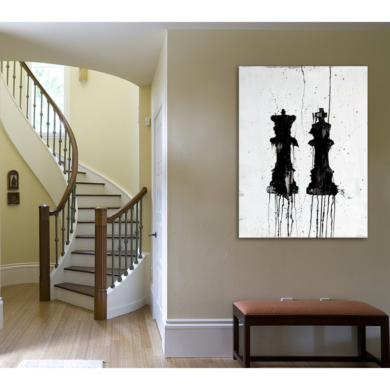 « mr. & mme grand » par kent youngstrom, reproduction d’art sur toile tendue, H 32 po x l 24 po x P 1,5 po