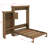 Queen Size Murphy Bed With Multiple Storage Shelves-1573267908