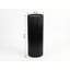Black Acacia Wood Round Pedestal Plant Stand