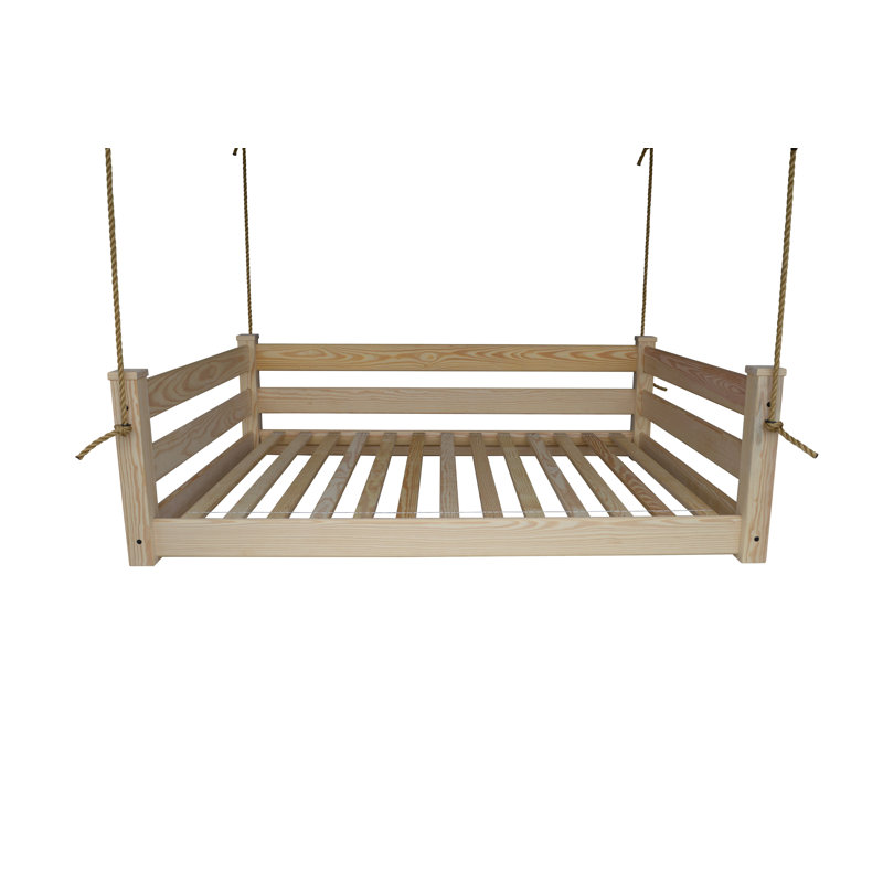 Devell Hanging Daybed, Full / Double, Unfinished
