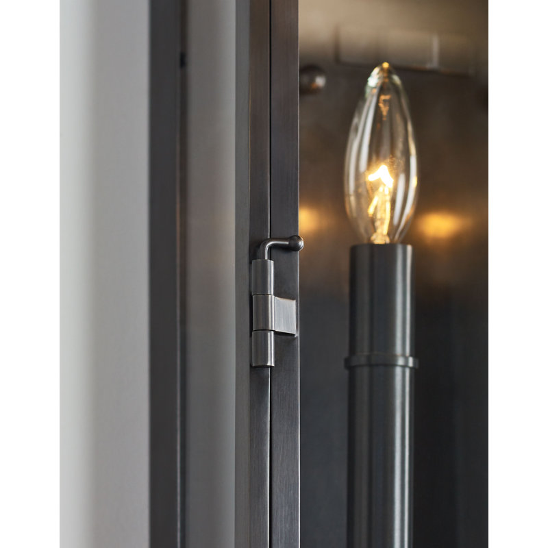 Chapman & Myers Linear Lantern Tall, Bronze