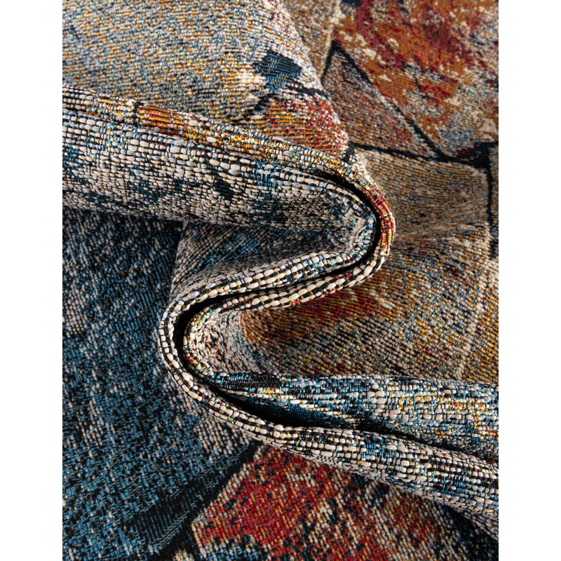Keazia Indoor/Outdoor Area Rug, Rectangle 9' x 12'