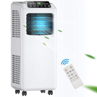 Costway 9000 BTU Portable Air Conditioner for 250 Square Feet Sq. Ft. with Remote Included