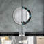 Huldar Glass Flat Wall Mirror