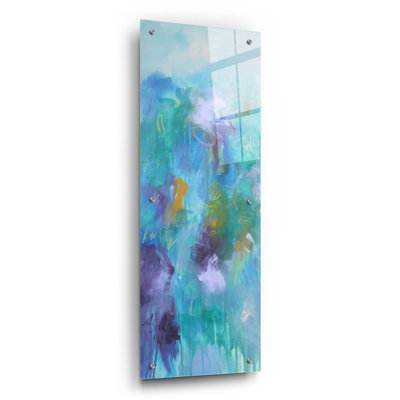 Ivy Bronx «Walking In Colours Two» par Anna Schueler, art mural en verre acrylique