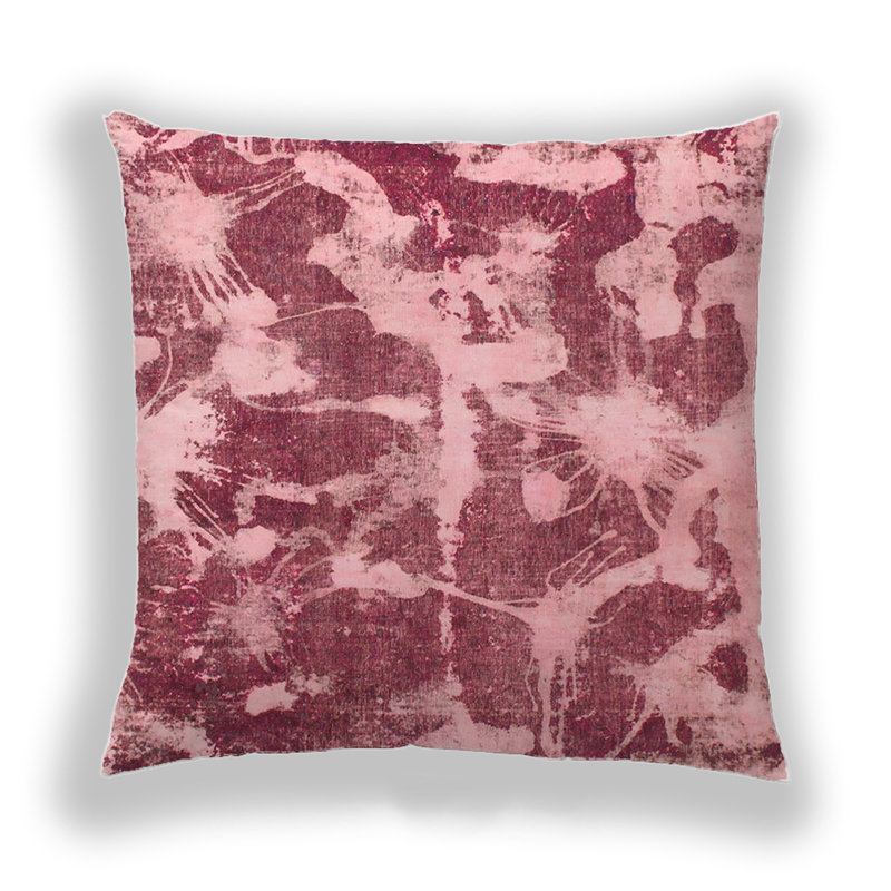 Ashlye Throw Pillow, Microsuede