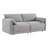 Deandre 80.3'' Boucle 2-Piece Modular Sofa-851362755