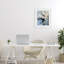 Vase de pivoines blanches, reproduction encadrée sous verre, design par LSR Creative Studio-89905063-89905062