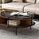 Rilei Coffee Table,Glass Top and Sintered Stone Top Available,Simple Assembly
