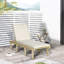 Chaise de jardin d'extérieur Outsunny
