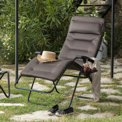 Lafuma RSXA Clip XL Air Comfort Zero Gravity Chair - Extra Large Padded Outdoor Folding Recliner & Patio Lounger