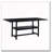71"Long Dining Table With Shelf Storage-1173779405