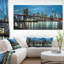 Paysage urbain «Brooklyn Bridge and Skyscrapers» - impression-35059305-35059303