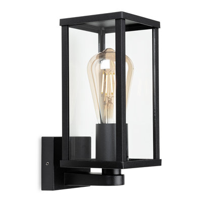 1 - Bulb 24.5 cm H Hardwired Outdoor Armed Sconce