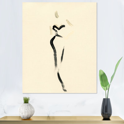 «Fashion Woman», art sur toile Glam