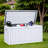 Edrosie Inc 69.6'' W 260 Gallons Water Resistant Resin Lockable Deck Box-101122544