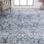 Tapis bleu Arisbeth-413207967