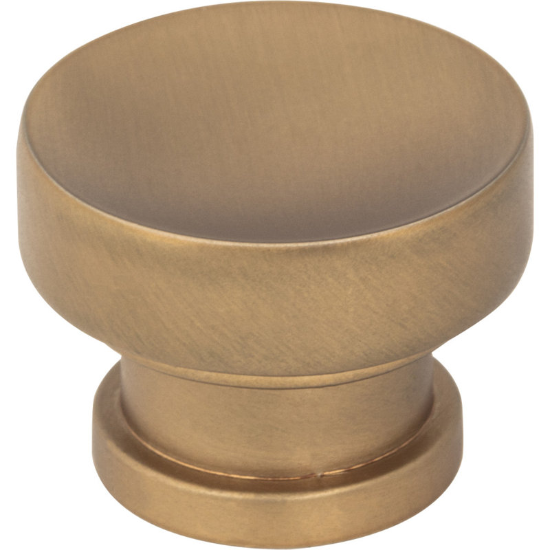 Elara Mushroom Knob, Satin Bronze
