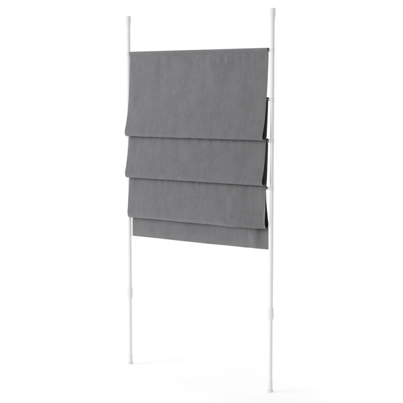 127Cm Single Panel Room Divider, Charcoal