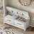 Shoe Bench with Removable Cushion, Entryway Storage Bench-748636169