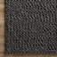 Tapis noir en laine crocheté à la main Amaty-2031875929