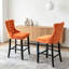 Chaise de salle à manger rembourrée moderne-2074880029